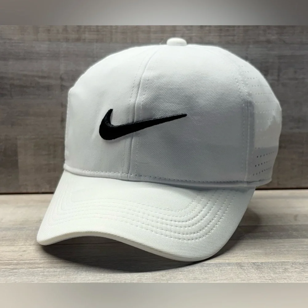 Nike Golf Women's White StrapBack Breathable Hat